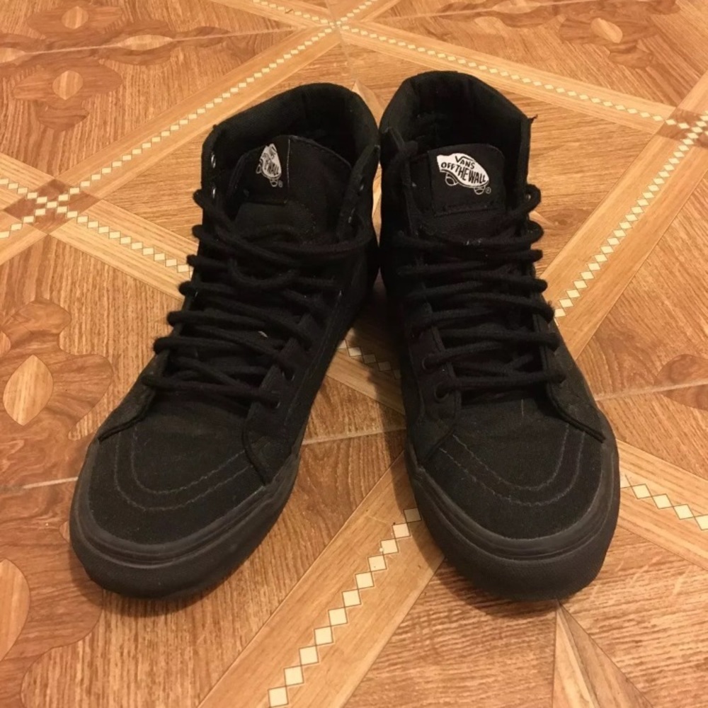Black Vans High Tops